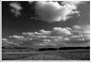 Landschaft-monochrom