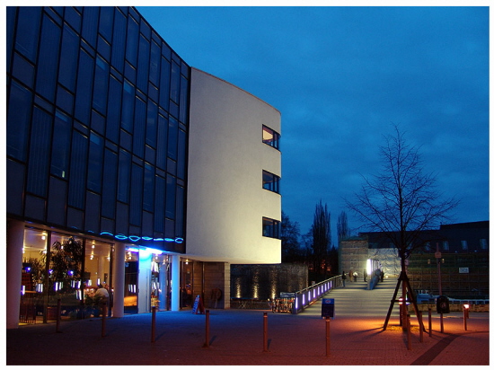 Blaue Stunde in der Unterneustadt