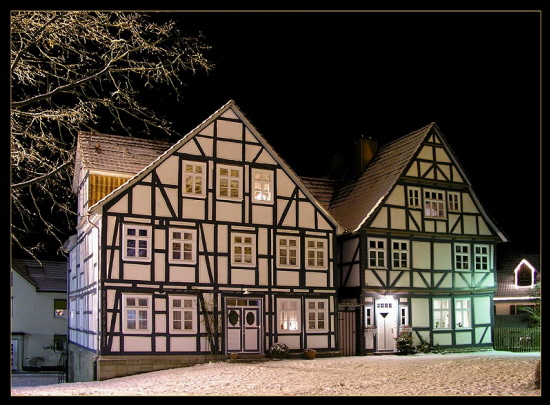 ... still erleuchtet jedes Haus