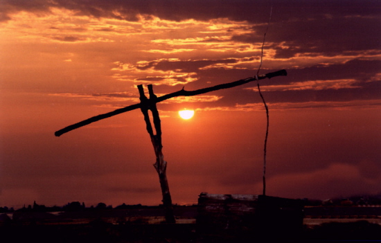 Ungarischer Sonnenuntergang